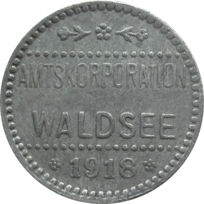 5 Pfennigs - Waldsee front