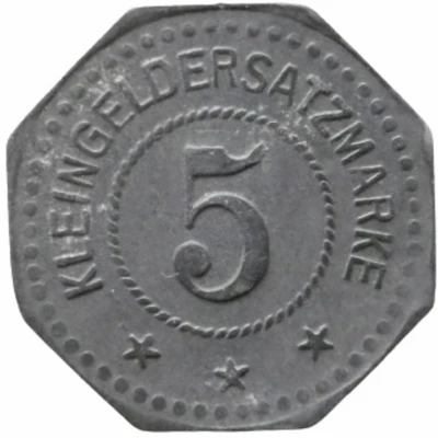 5 Pfennigs - Westhofen Ludwig Kraft Möbelfabrik back