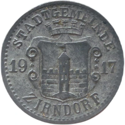 5 Pfennigs - Zirndorf front