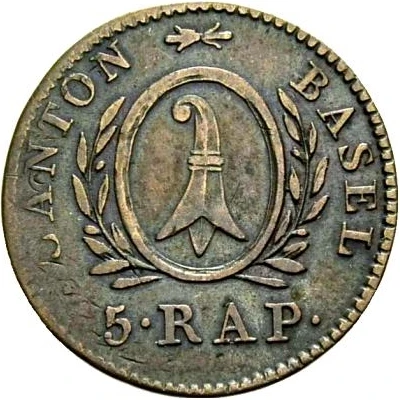 5 Rappen front