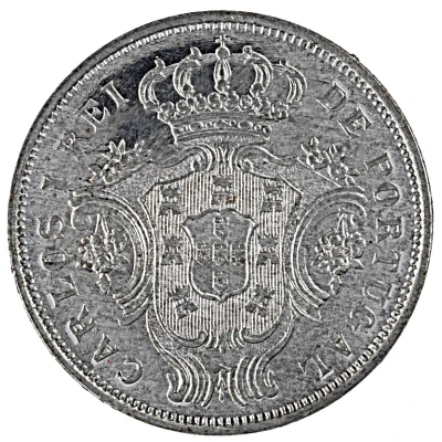 5 Réis - Charles I Pattern front