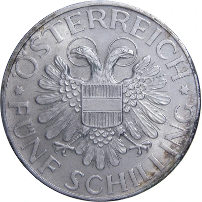 5 Schilling front