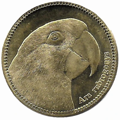 5 Shillings Ara Rubrogenys back