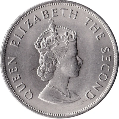 5 Shillings - Elizabeth II Battle of Hastings front