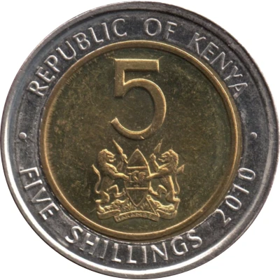 5 Shillings Magnetic front