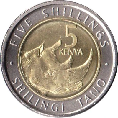 5 Shillings back