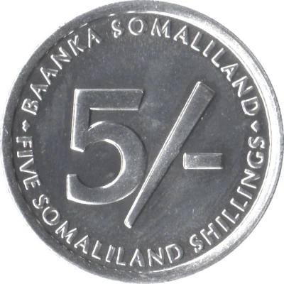 5 Shillings back