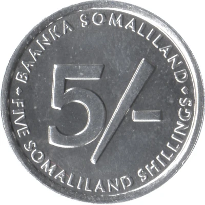 5 Shillings back