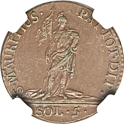 5 Soldi - Victor Amadeus III back