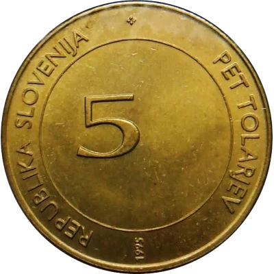 5 Tolarjev FAO front