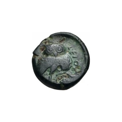 5 Units Head of Turms; with legend 301 BC - 250 BC back