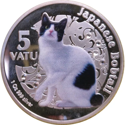 5 Vatu Japanese Bobtail back