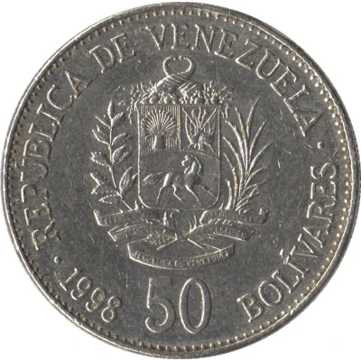 50 Bolívares front