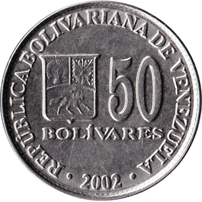 50 Bolívares front