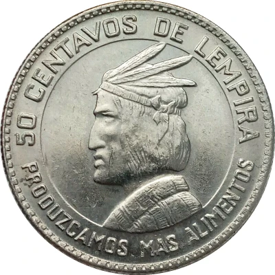 50 Centavos FAO back