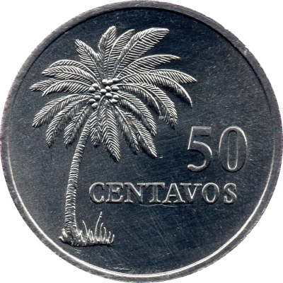 50 Centavos FAO back