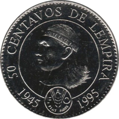 50 Centavos FAO back