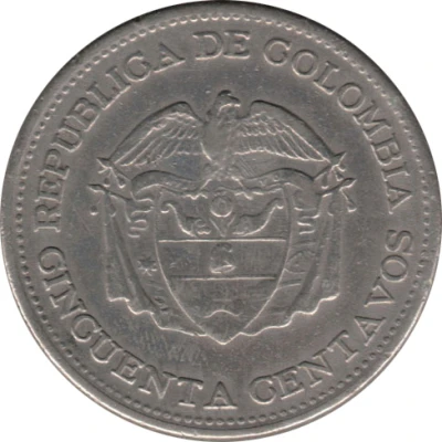 50 Centavos Independence back