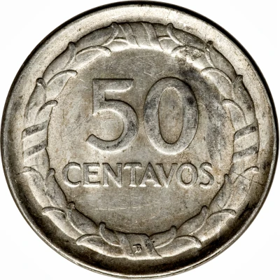 50 Centavos back