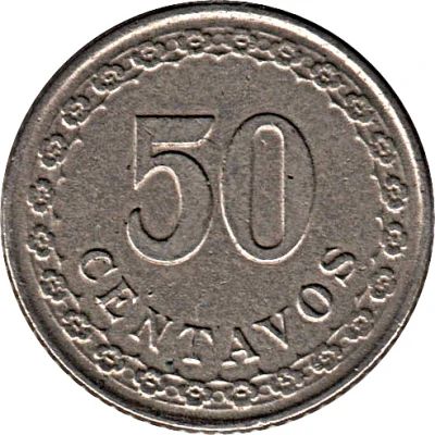 50 Centavos back