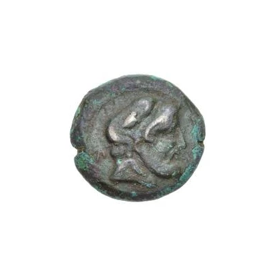 50 Centesimae Incuse series: eagle 211 BC - 201 BC front