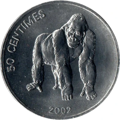 50 Centimes Gorilla back