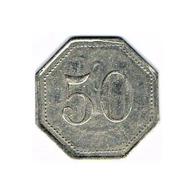 50 Centimes - Saint Menehould (51) ND back