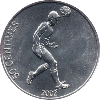 50 Centimes Soccer back