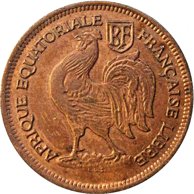 50 Centimes front