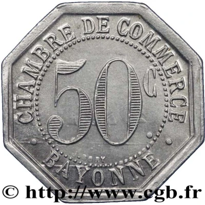 50 Centimes back