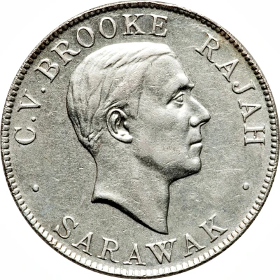 50 Cents - Charles V. Brooke Rajah front