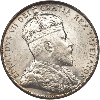 50 Cents - Edward VII front