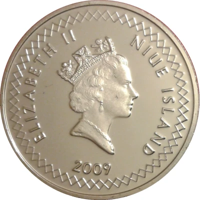 50 Cents - Elizabeth II 3rd portrait front