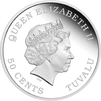 50 Cents - Elizabeth II Baby Snake front