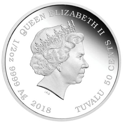 50 Cents - Elizabeth II Bugs Bunny front