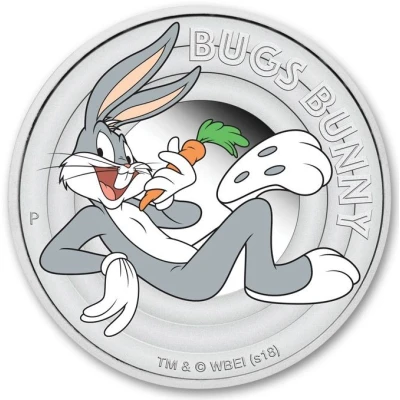 50 Cents - Elizabeth II Bugs Bunny back