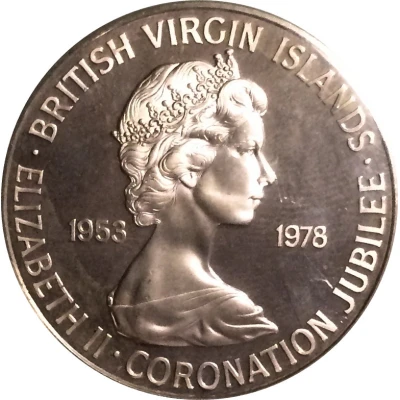 50 Cents - Elizabeth II Coronation Jubilee front