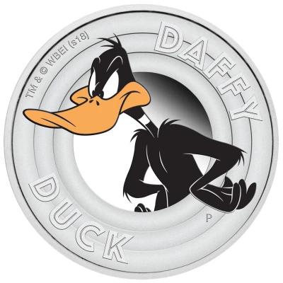 50 Cents - Elizabeth II Daffy Duck back