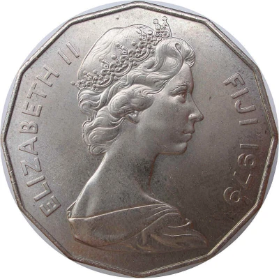 50 Cents - Elizabeth II FAO front