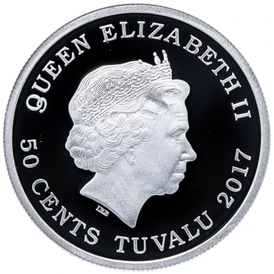 50 Cents - Elizabeth II Horses front