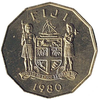 50 Cents - Elizabeth II Independence front