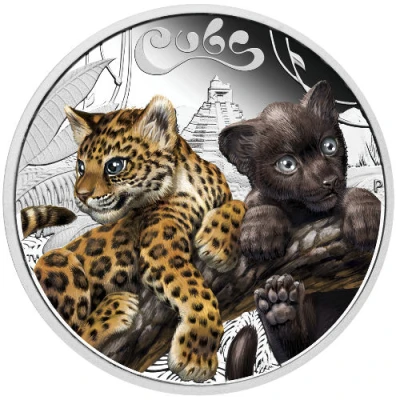 50 Cents - Elizabeth II Jaguar Cubs back