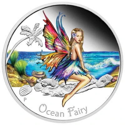 50 Cents - Elizabeth II Ocean Fairy back