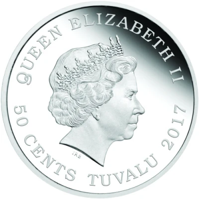 50 Cents - Elizabeth II Polar Bear front