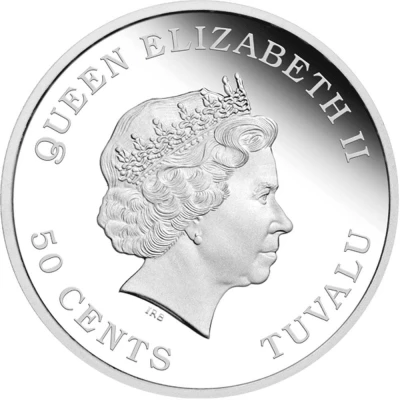 50 Cents - Elizabeth II Year of the Dragon front