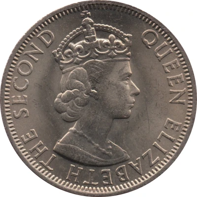 50 Cents - Elizabeth II front