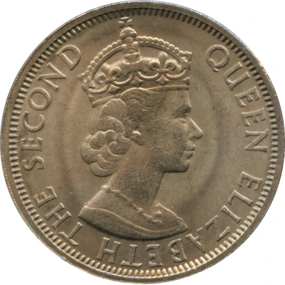 50 Cents - Elizabeth II front