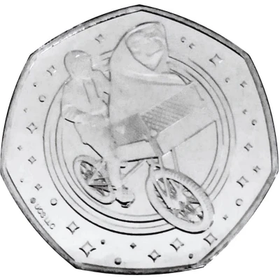 50 Cents Elliot and E.T on bicycle back