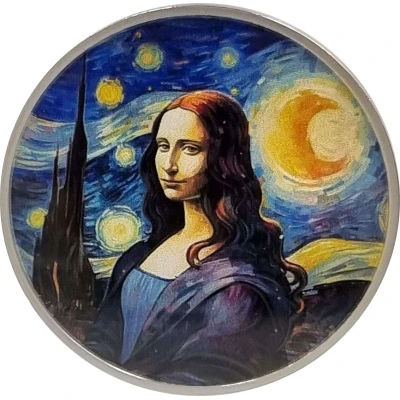 50 Cents Mona Lisa/Stary Night back