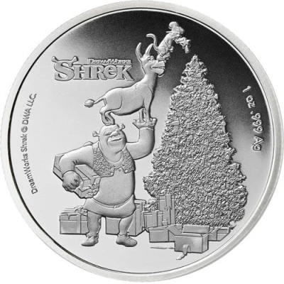 50 Cents Shrek Christmas back